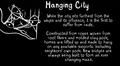 Official Lore entry for The Hanging City.
