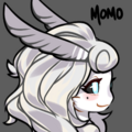 Concept portrait of Momo, by Kite.