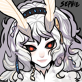 Concept portrait of Sephie, by Kite.